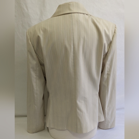 Antonio Melani Pinstripe Two Piece Pant Suit - Picture 4 of 16